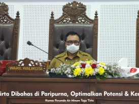 Ranperda Tugu Tirta Dibahas di Paripurna, Optimalkan Potensi & Kembangkan Usaha