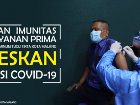 Tingkatkan Imunitas Demi Pelayanan Prima, Karyawan Perumda Air Minum Tugu Tirta Kota Malang Sukseskan Vaksinasi Covid-19