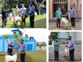 Sambut Idul Adha, Tugu Tirta Distribusikan Hewan Qurban se-Malang Raya