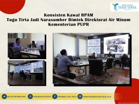 Konsisten Kawal RPAM, Tugu Tirta Jadi Narasumber Bimtek Direktorat Air Minum Kementerian PUPR RI