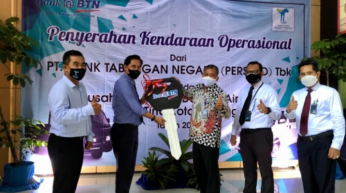 Sinergi Makin Solid, BTN Support Kendaraan Operasional Tugu Tirta