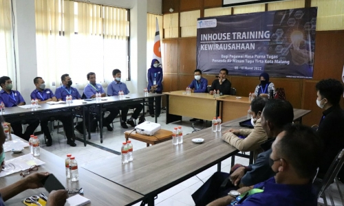 Jelang Purna Tugas, Pegawai Tugu Tirta Dibekali Diklat Kewirausahaan