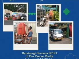 Keliling Pos Pantau, Tangki Tugu Tirta Support Kebutuhan Petugas & Masyarakat