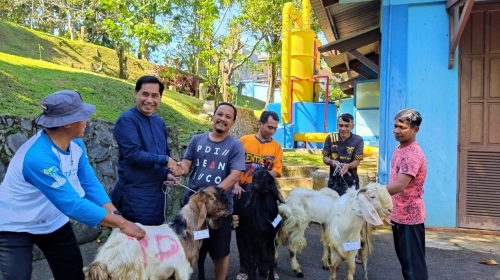 Sambut Idul Adha, Tugu Tirta Lanjutkan Tradisi Berbagi Hewan Qurban