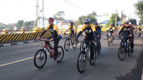 Usung Semangat Haornas & Soliditas Malang Raya, Tugu Tirta Meriahkan MTC Fun Bike 2022