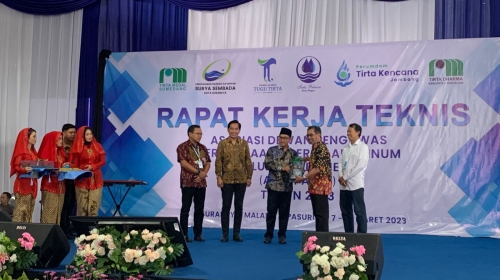 Jadi Tuan Rumah Rakernis ASDEPAMSI, Tugu Tirta Panen Apresiasi