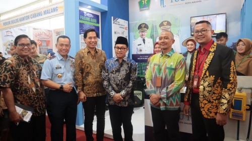 Stand Tugu Tirta Meriahkan Malang City Expo 2023