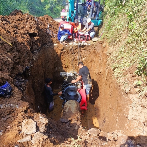 Kebocoran di Kidal Rampung Diperbaiki, Layanan Tugu Tirta Berangsur Normal