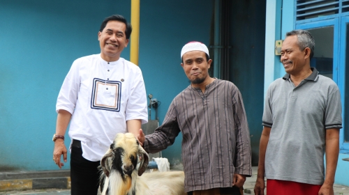 Tugu Tirta Salurkan Puluhan Hewan Qurban se-Malang Raya