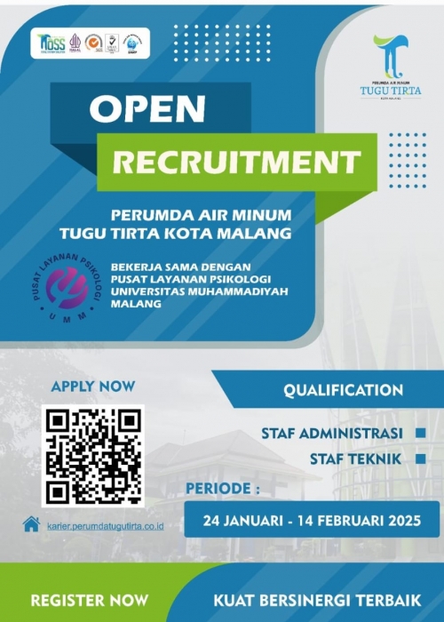 Open Recruitmen Tugu Tirta 2025