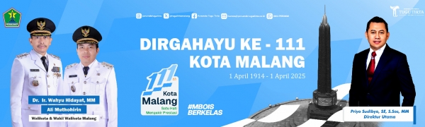 Selamat HUT ke-111 Kota Malang. Satu Hati Mengukir Prestasi! Selamat HUT ke-111 Kota Malang. Satu Hati Mengukir Prestasi!