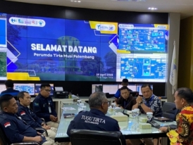 Belajar Penerapan KPI & Aplikasi HRD, Tirta Musi Palembang Studi Tiru ke Tugu Tirta