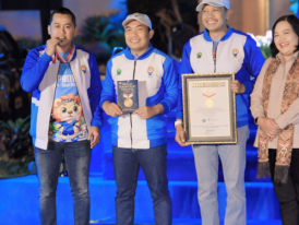Fasilitasi Air Siap Minum Selama Penyelanggaraan Porprov, Pemkot Malang & Tugu Tirta Sukses Pecahkan Rekor MURI