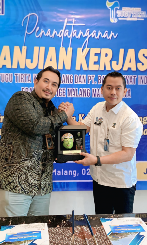 Tingkatkan Kemitraan Perbankan, Perumda Tugu Tirta Jalin Kerjasama dengan BRI Tingkatkan Kemitraan Perbankan, Perumda Tugu Tirta Jalin Kerjasama dengan BRI