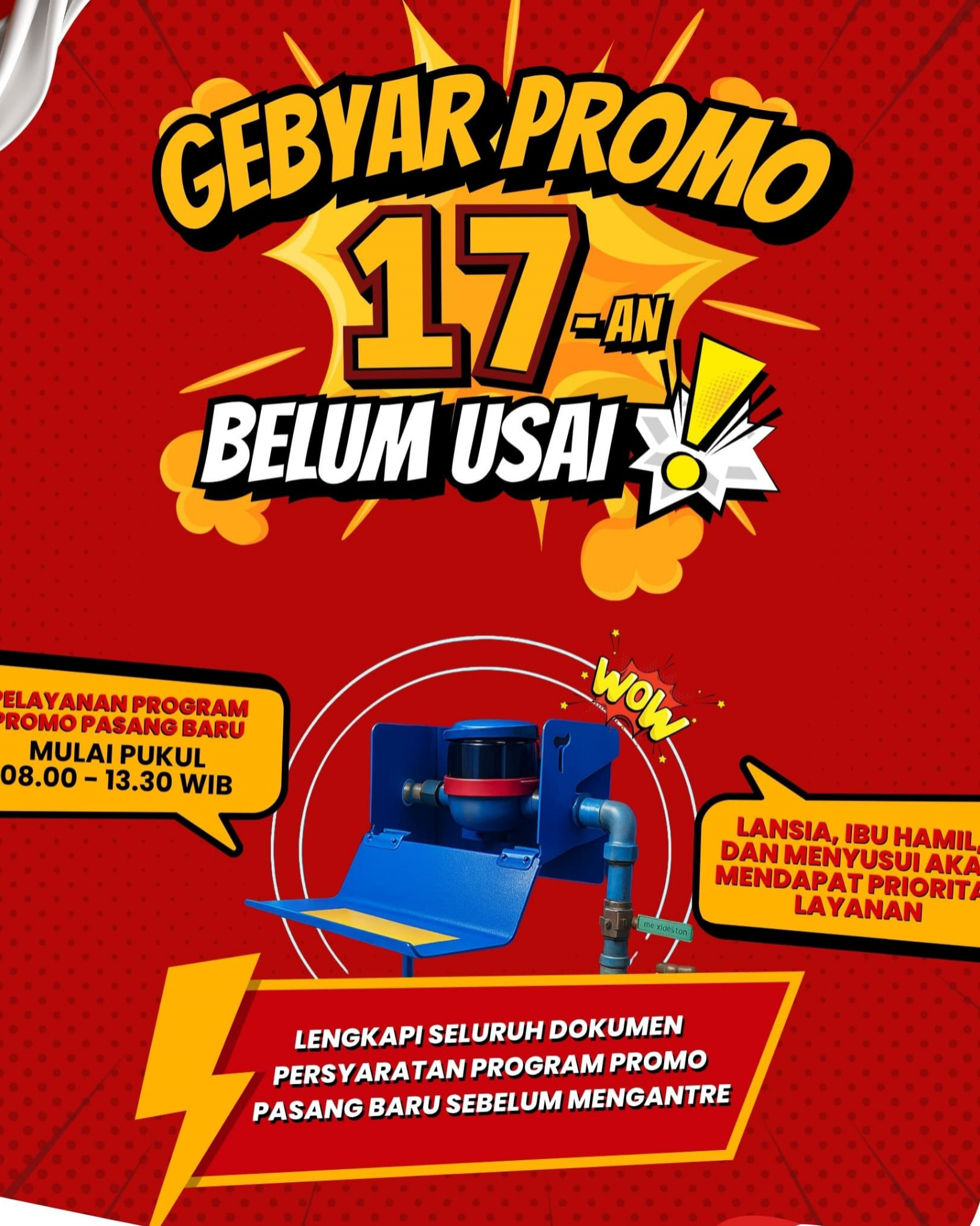 Jangan Lewatkan Gebyar Promo 17an Tugu Tirta! Jangan Lewatkan Gebyar Promo 17an Tugu Tirta!