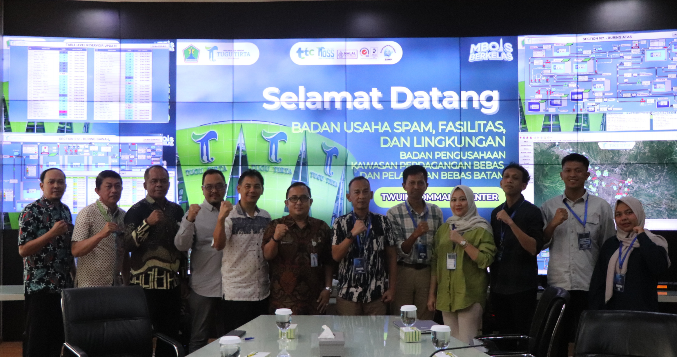 Tugu Tirta Terima Kunjungan BP Batam, Bahas Strategi Pengendalian Kehilangan Air