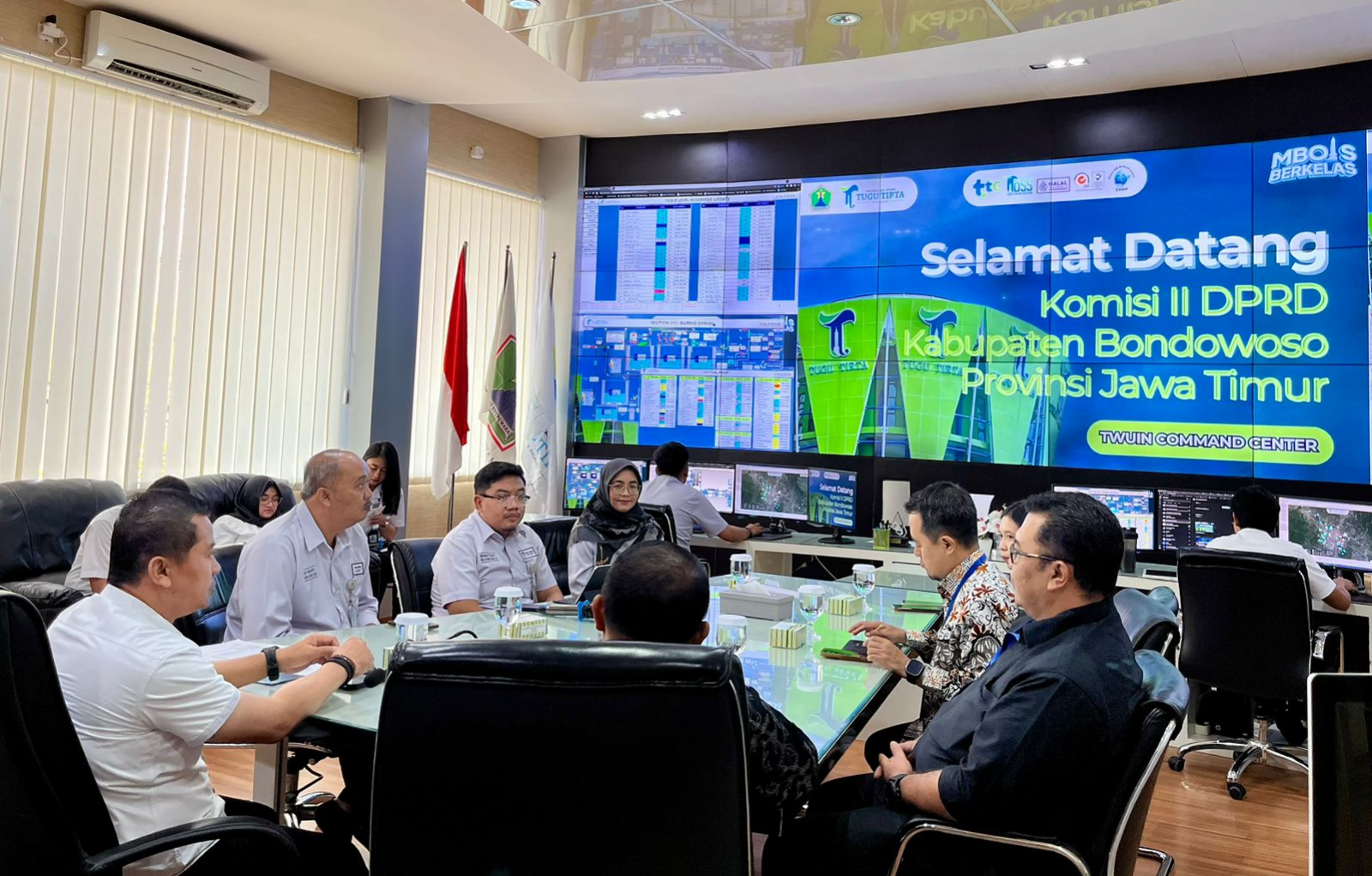 Rombongan DPRD Bondowoso Pelajari Pengelolaan BUMD Air Minum ke Tugu Tirta