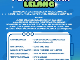 PENGUMUMAN LELANG