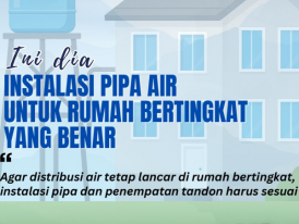 Ini Dia Instalasi Pipa Air untuk Rumah Bertingkat yang Benar